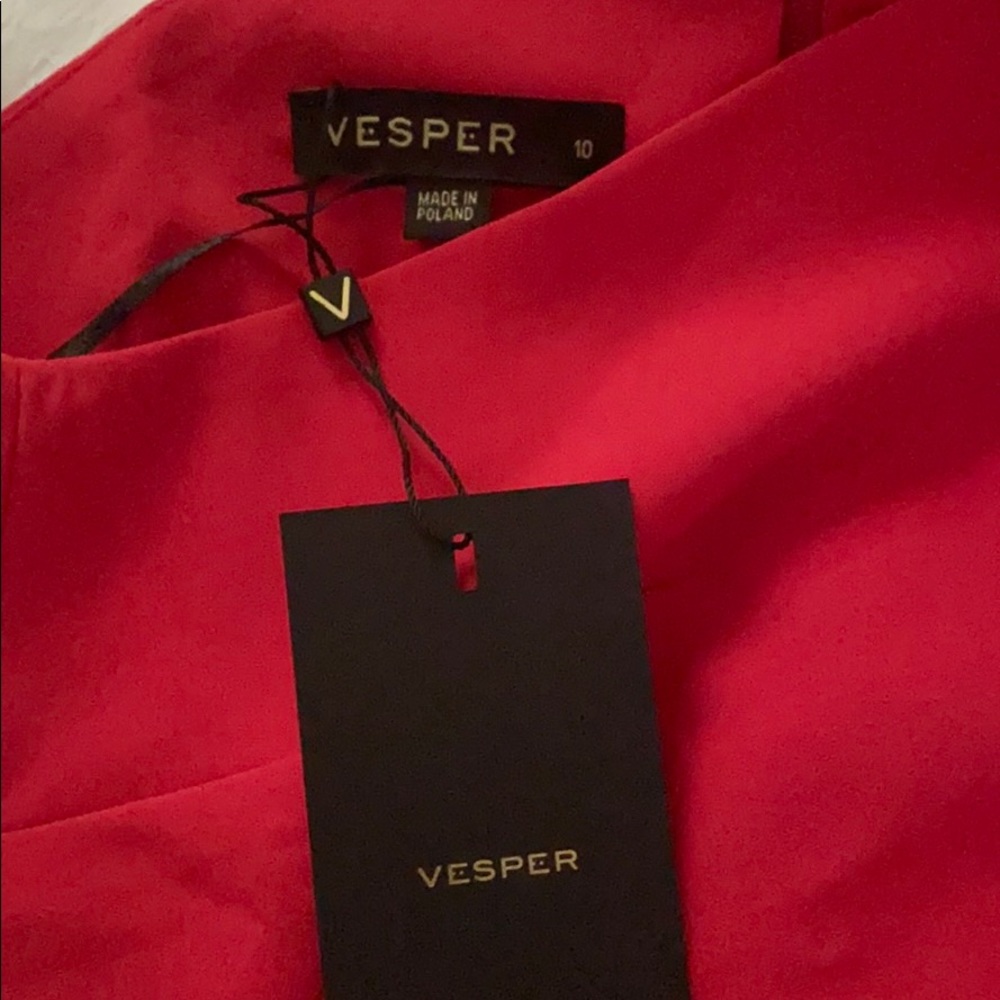 NWT Red ASOS Dress - Picture 3 of 3